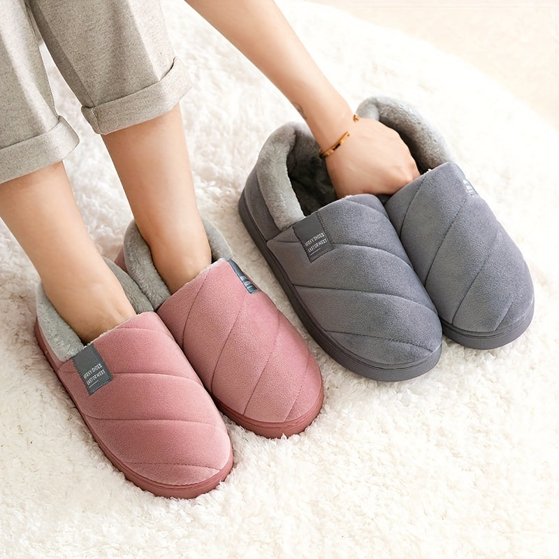 Men's Warm House Shoes Non slip Home Shoes Winter