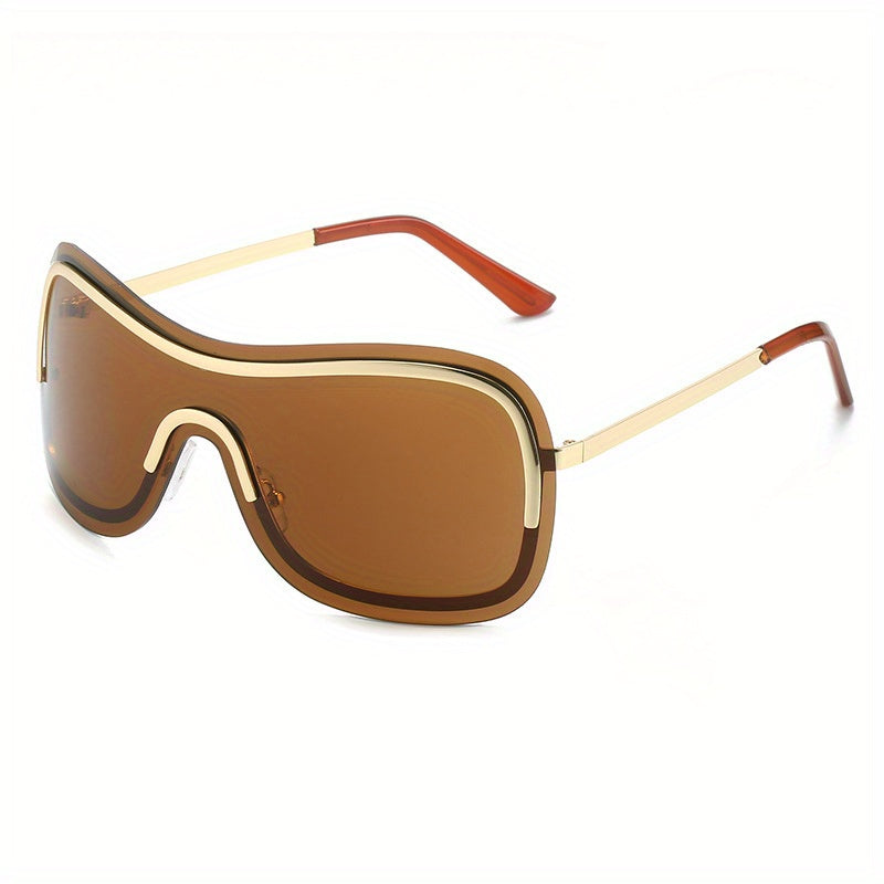 Y2K Gradient Rimless Sunglasses UV400