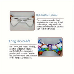 Mixed Camouflage Silicone Sleeve Protective Protector Anti Slip Points