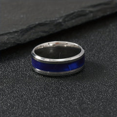 Stainless Steel Shell Ring for Men and Women