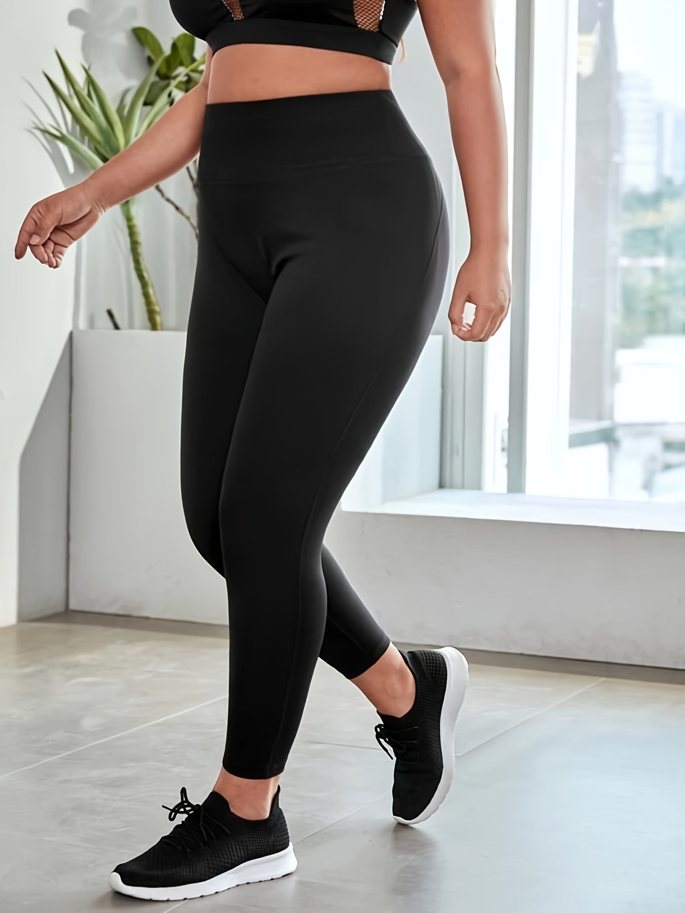  High Rise Sports Leggings Women's Yoga Training Leggings