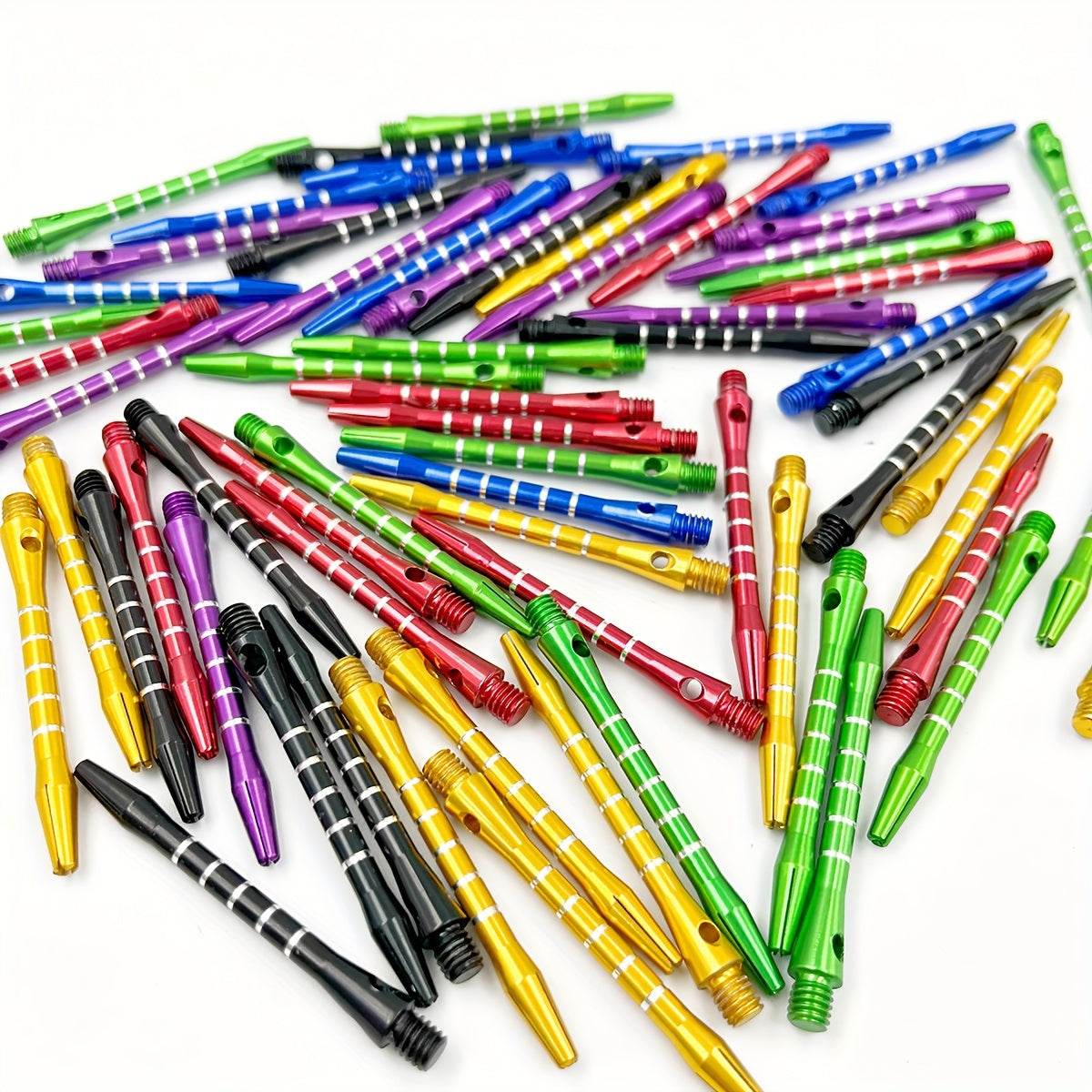18pcs Colorful Aluminum Dart Shafts Lightweight Durable Stems