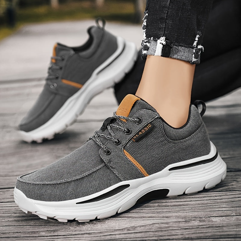 Men's Lightweight Canvas Walking Shoes