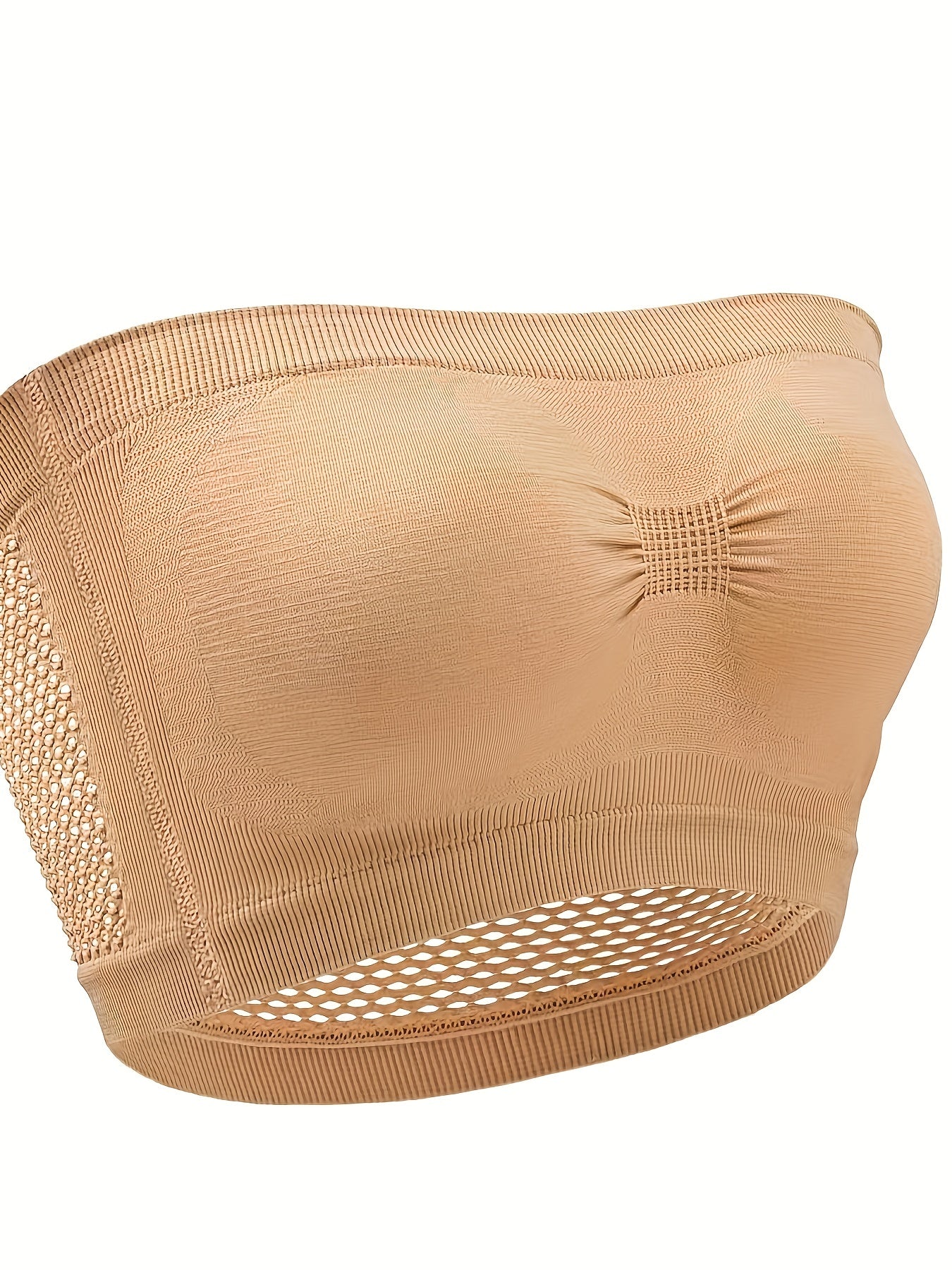 2 Pack Plus Size Casual Bra Set Women's Plus Comfort Strapless Non Padded