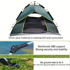 2-3 Person Waterproof Camping Tent with Carrying Bag