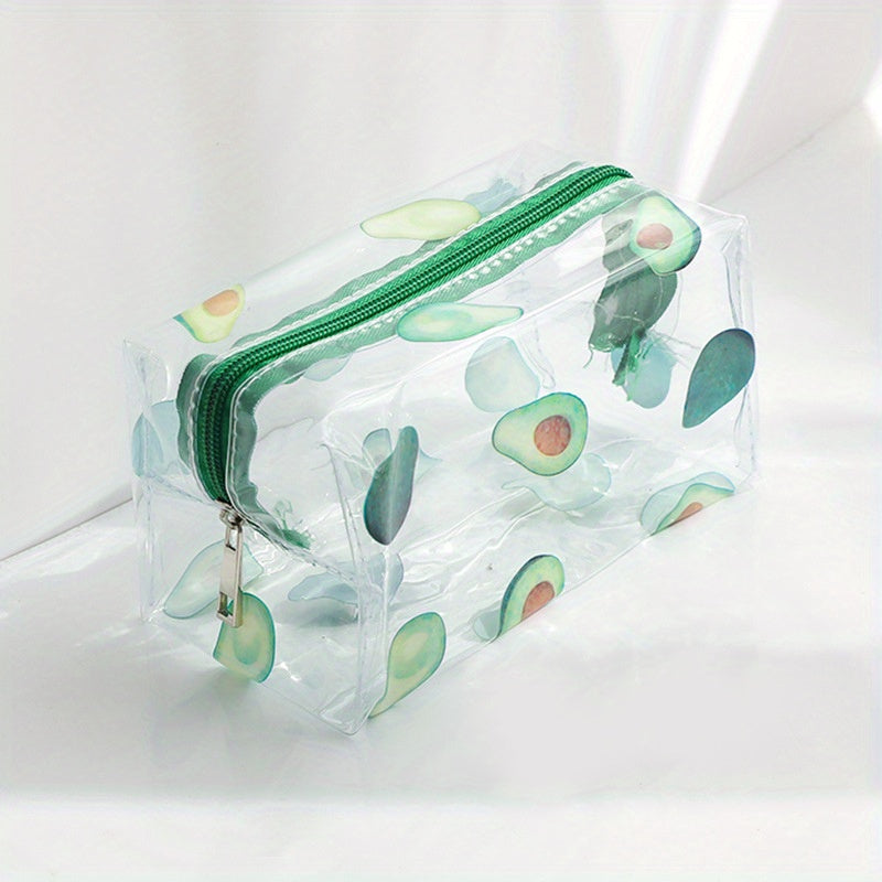 Makeup Pencil Storage Bag Zipper Waterproof Cosmetic Bag
