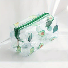 Makeup Pencil Storage Bag Zipper Waterproof Cosmetic Bag