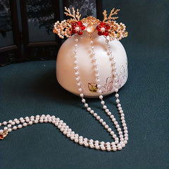 Pearl Copper Plated Chain DIY Accessories Jewelry Material Pack