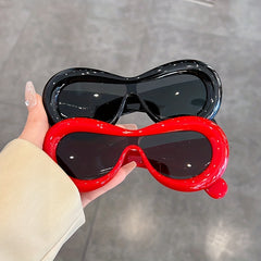 Oversized Inflated Lip Sunglasses UV400 Funny Beach Party Club Glasses