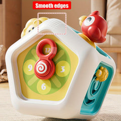 7-In-1 Sensory Development Cube Educational Toy for Fine Motor Skills