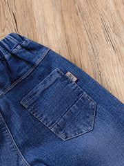 Boys Denim Long Pants With Pocket for Spring & Autumn