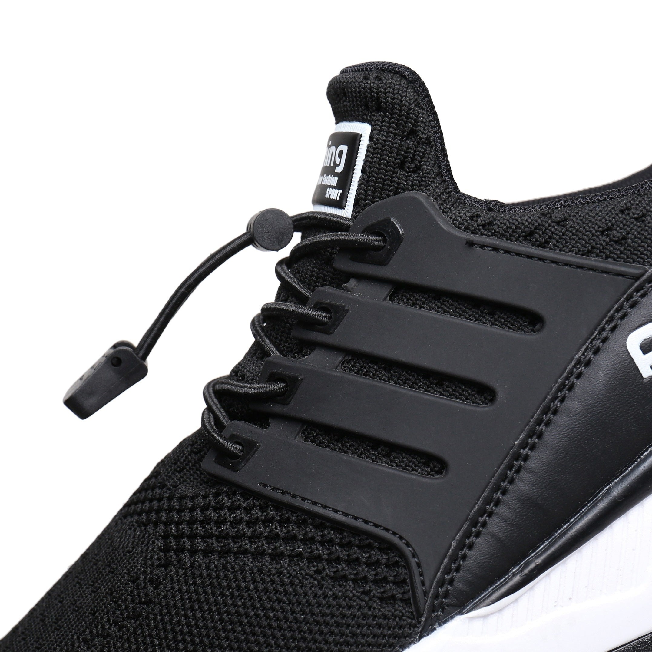 Men's Woven Knit Breathable Running Shoes Soft Sole Air Cushion Shoes