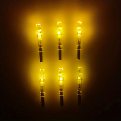 6pcs Lighted Nock For Arrows LED Nocks for Archery Night