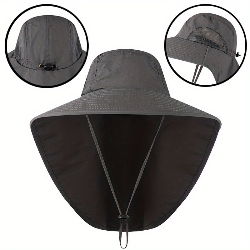 Outdoor Sunscreen Bucket Hat Quick drying UV Protection