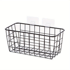 Iron Kitchen Seasoning Hanging Basket Desktop Storage Basket