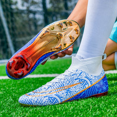 Youth Anti Skid Soccer Cleats, Breathable Training Shoes