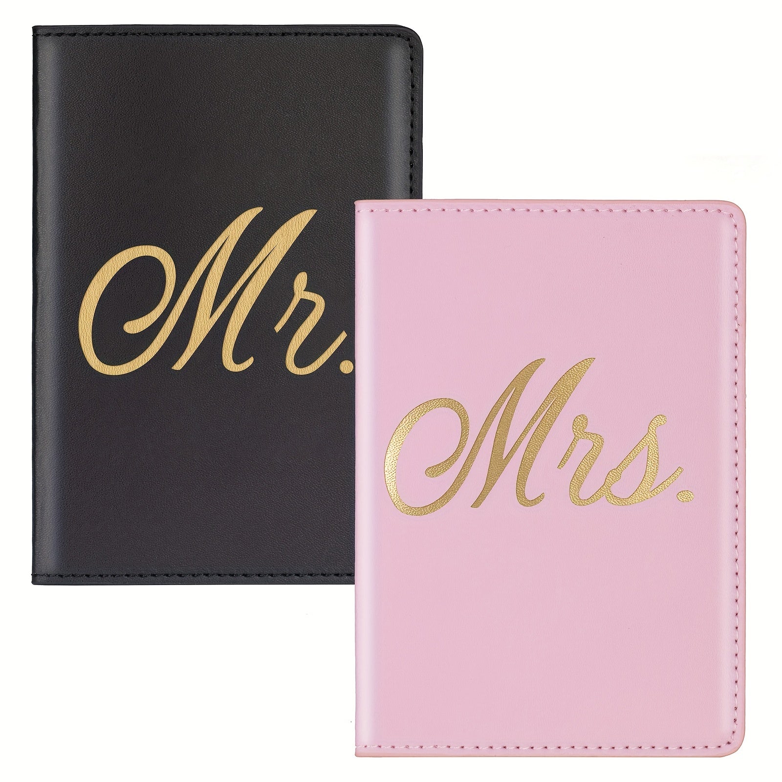 Mr And Mrs Travel Passport Holders Set