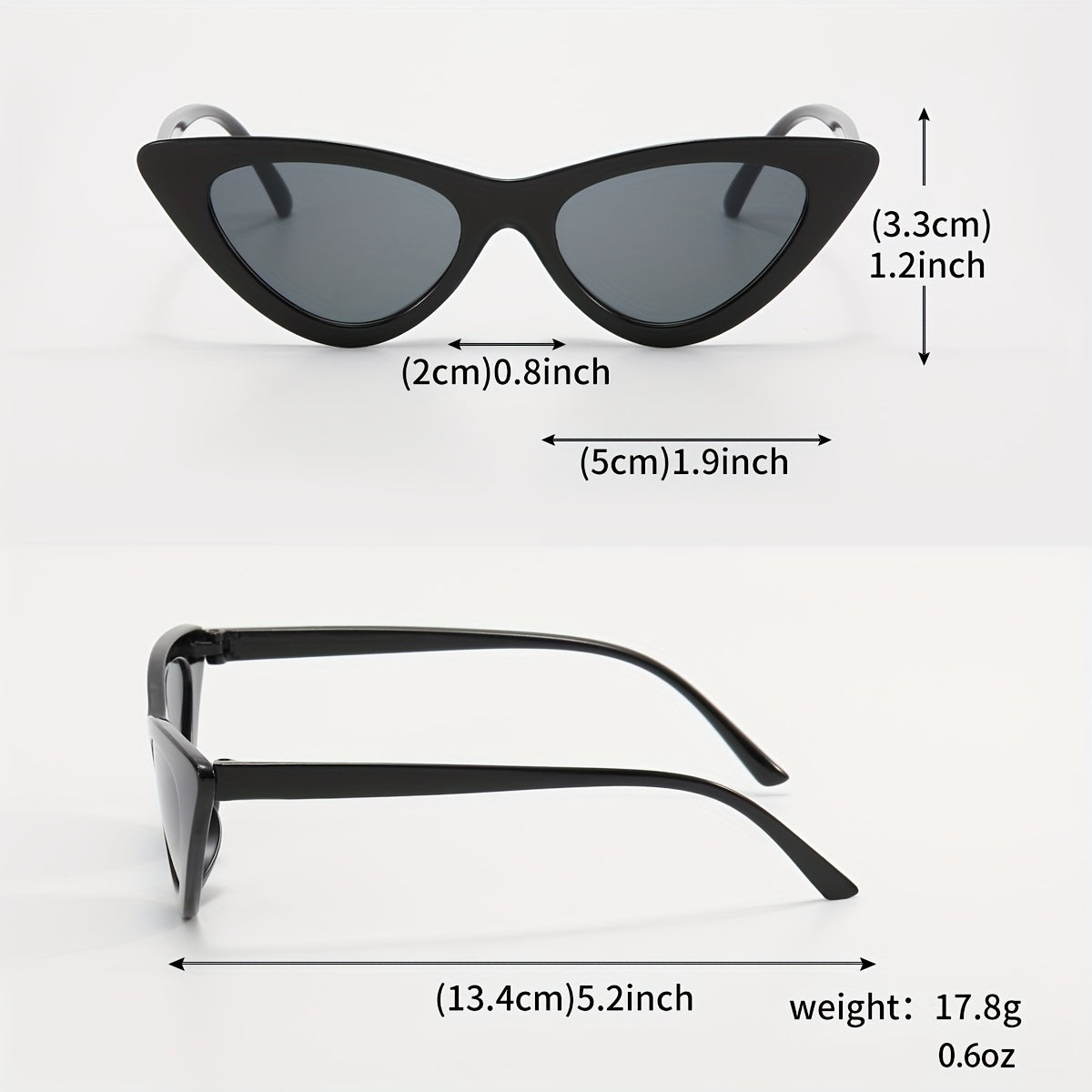 Cat Eye Sunglasses UV400 Beach Party Club Photo Booth Props Glasses