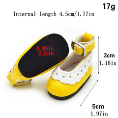 Small Leather Shoes for Blythe BJD 30cm Jointed Dolls