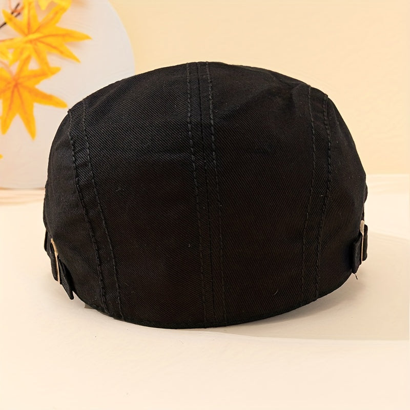Breathable Summer Adjustable Beret Cap Newsboy Cap For Men Women