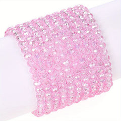 6 8mm AB Crystal Glass Beads Faceted Crystal Glass Beads for Jewelry Making DIY