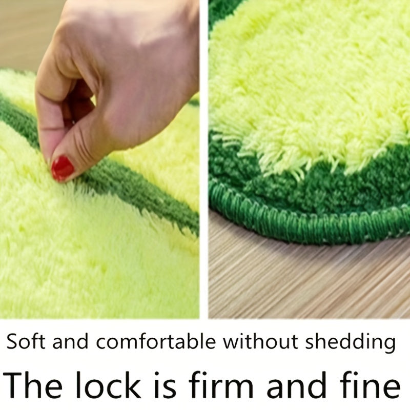 Cartoon Feet Doormat Soft Plush Area Rug Non Slip Absorbent Bathroom Bedroom Rug