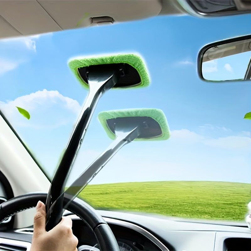 Car Windshield Defogging Wiper Cleaning Brush Tool Window Cleaner
