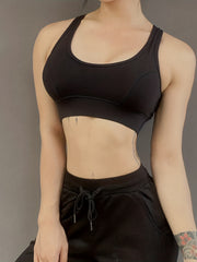Scalloped Beauty Back Yoga Fitness Bra
