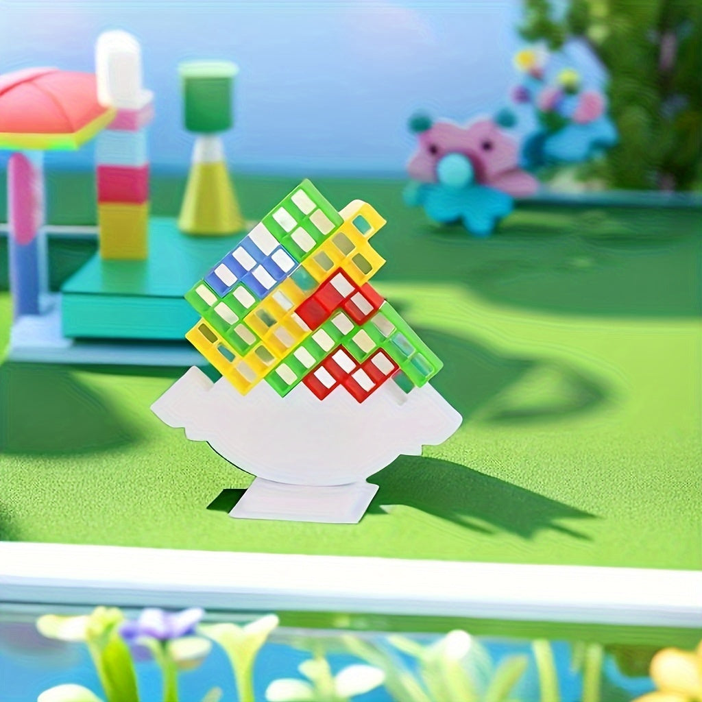 Interactive Puzzle Block Jenga Toy for Parent-child Fun