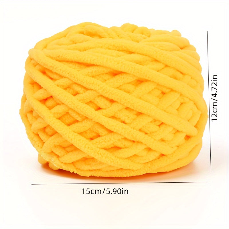 Woolen Ice Thread Large Ball Slippers 30m DIY Crochet Bag Doll Scarf 100g