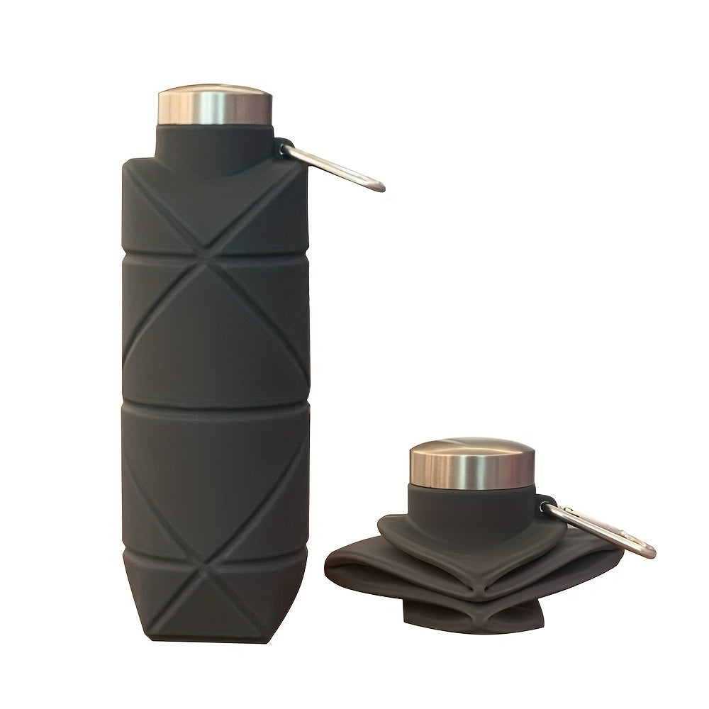 Reusable Silicone Water Bottles Leakproof for Outdoor Use
