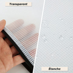 20pcs Mesh Zipper Bag Puzzle Bag 33x23cm A4 Size Letter Size