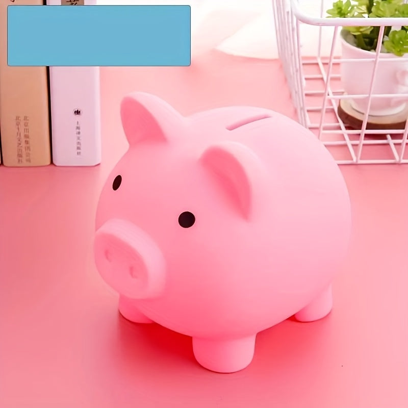 PVC Piggy Bank Money Saving Jar Cartoon Ideal Birthday Gift