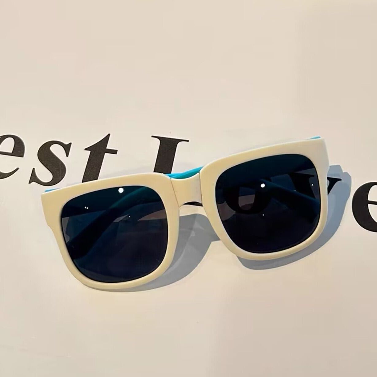 Kids Foldable Sunglasses UV Protection Boys Girls