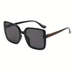 Oversized Square Frame Sunglasses Gradient Lens Glasses UV400