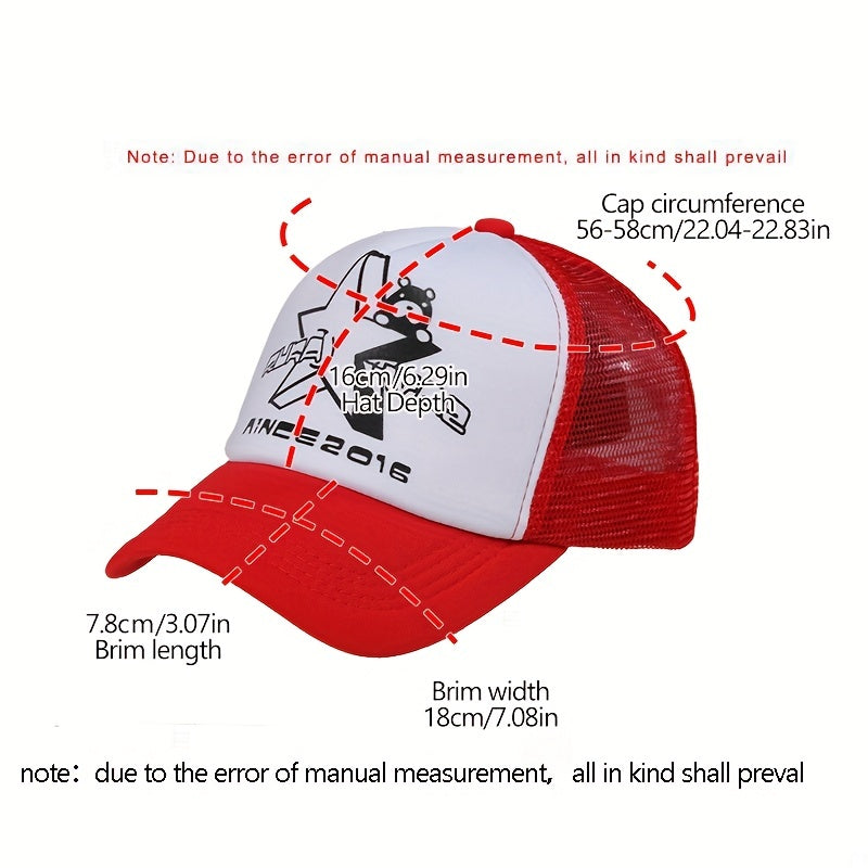 Unisex Bear Trucker Hat Baseball Cap Adjustable Hats For Adult