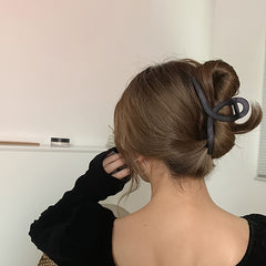 Matte Resin Hair Claw Clip for Thick Hair- Non Slip Grip
