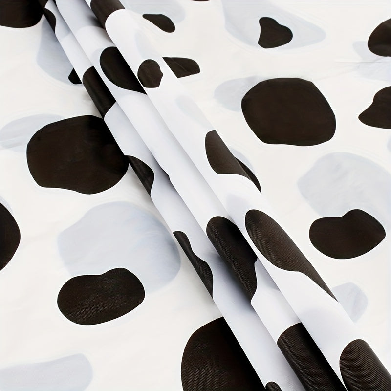 Cow Pattern Disposable Tablecloth Party Home Outdoor Decoration