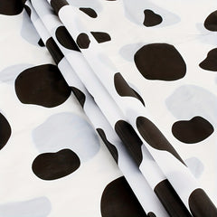 Cow Pattern Disposable Tablecloth Party Home Outdoor Decoration