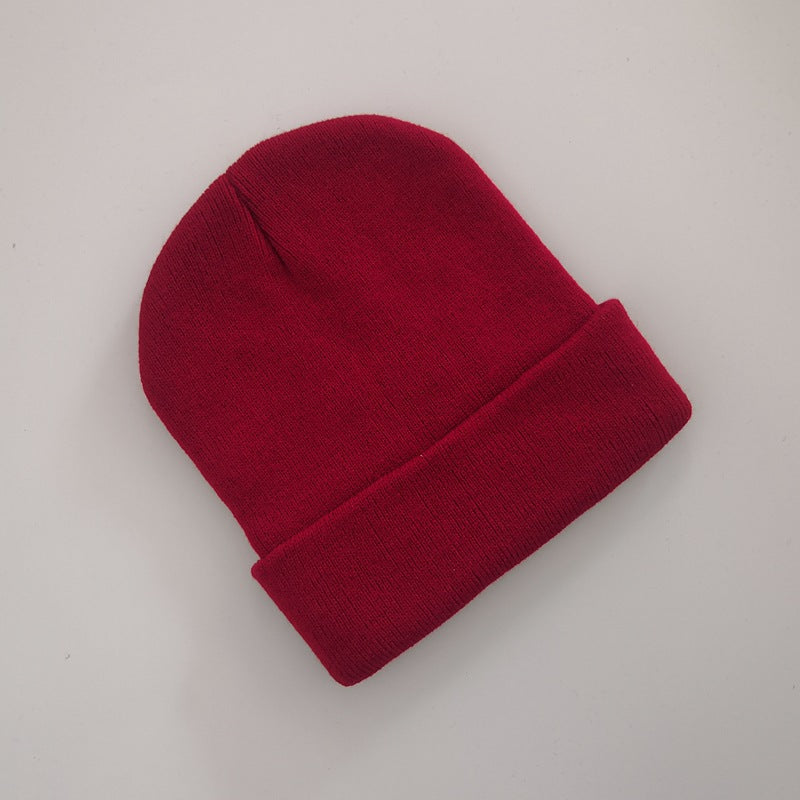 MultiColor Winter Adult's Woolen Knitted Hat 7 Colors