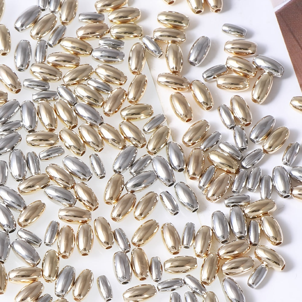 200pcs CCB Oval Beads 4 8mm Jewelry Making Spacer Loose Beads