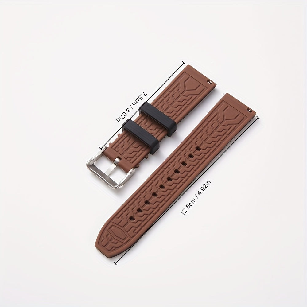 Quick Release Silicone Watch Band 20mm 22mm 24mm