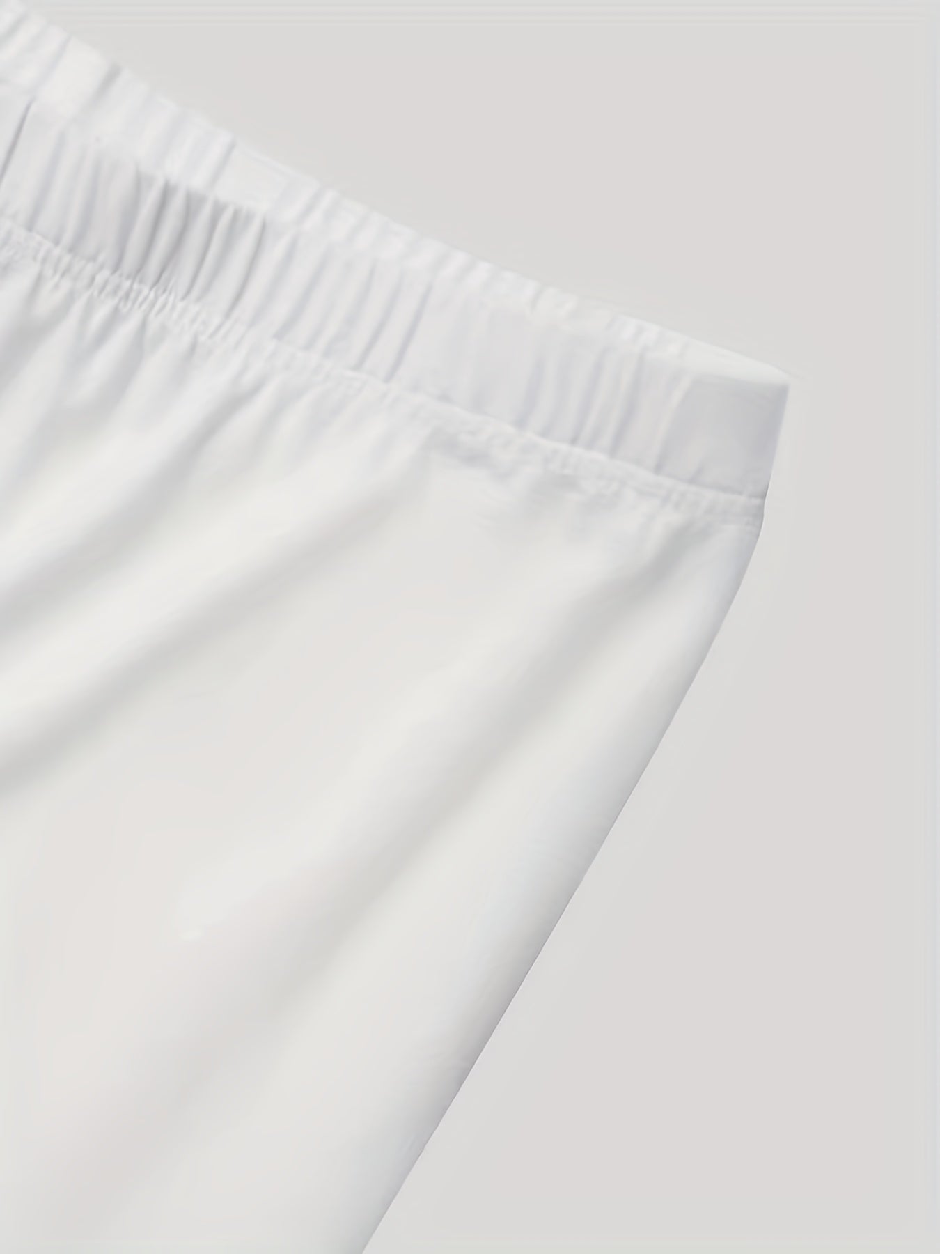 Solid Skinny Capris Leggings for Women