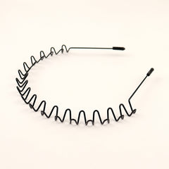 Metal Wave Hair Bands Set for Men Women Non-slip Headband