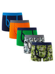 Boys' Pattern Boxer Briefs 5 Pack