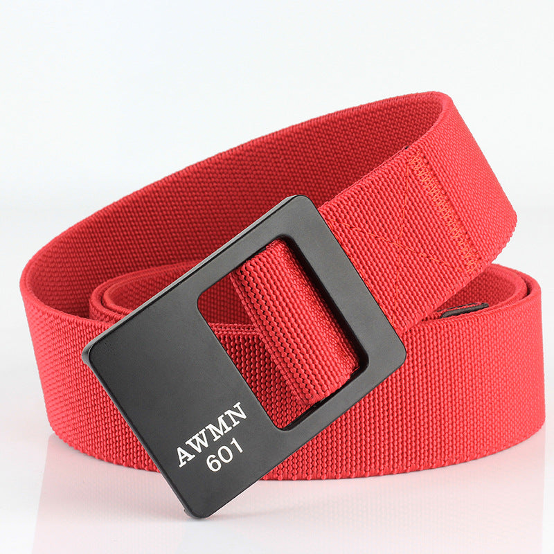 Stretch Woven Belt Versatile Jeans Belt Casual Belt