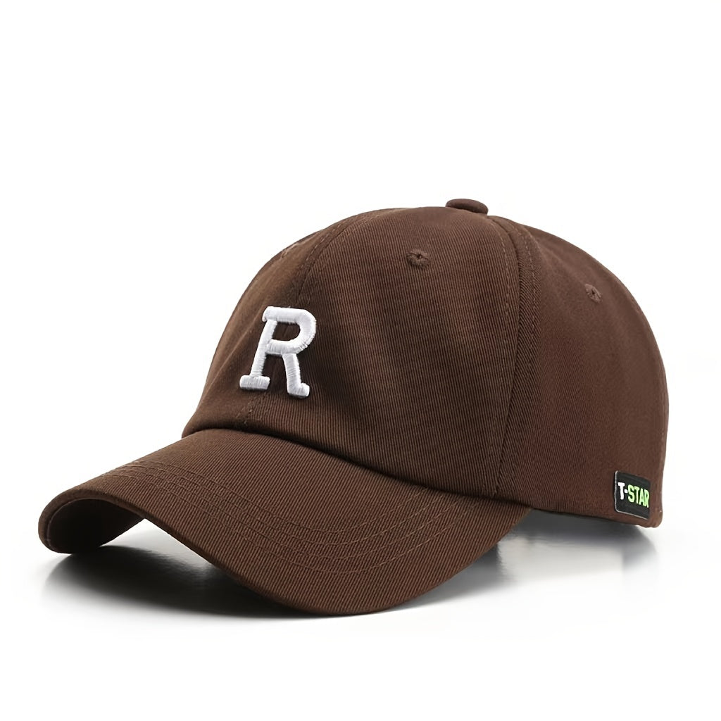 Embroidery Baseball Cap Solid Cotton Sports Hat Woman Dad Hats Man Unisex Footba