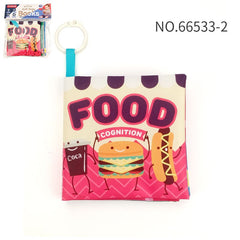 Kids' Cloth Book Early Education Chewable Literacy Toy