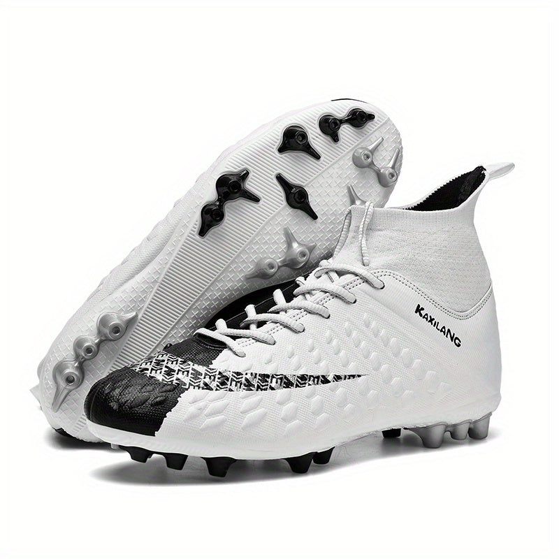 Boys Non Slip Football Cleat With Spikes Outdoor Soccer Shoes
