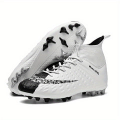 Boys Non Slip Football Cleat With Spikes Outdoor Soccer Shoes